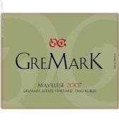 格利馬酒莊馬維利斯混釀紅葡萄酒(Gremark Mavelese, Paso Robles, USA)