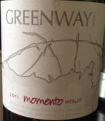 綠道酒莊2011莫門托梅洛干紅葡萄酒(Greenway Wines 2011 Momento Merlot, Broke Fordwich, Australia)