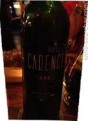 凱登斯珍藏干紅葡萄酒(Cadence Winery Reserve Red, Washington, USA)