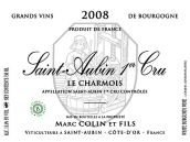 馬克·柯林父子酒莊夏穆沃（圣歐班一級園）白葡萄酒(Domaine Marc Colin et Fils Le Charmois, Saint-Aubin Premier Cru, France)