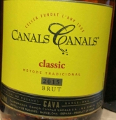 卡儂卡儂經(jīng)典極干型卡瓦起泡酒(Canals Canals Classic Brut Cava, Catalonia, Spain)