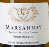 富祖利酒莊（馬沙內(nèi)村）干白葡萄酒(Domaine Fougeray De Beauclair Pinot Beurot, Marsannay, France)