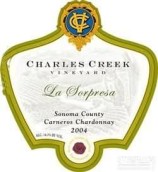 Charles Creek Sangiacomo Vineyard La Sorpresa Chardonnay, Los Carneros, USA