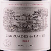 拉菲珍寶（小拉菲）紅葡萄酒(Carruades de Lafite, Pauillac, France)