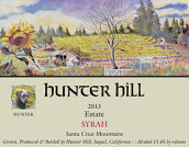 獵人山酒莊西拉紅葡萄酒(Hunter Hill Estate Syrah, Santa Cruz Mountains, USA)