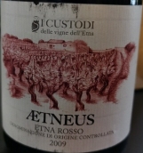 維涅里酒莊卡斯蒂埃特里斯埃特納紅葡萄酒(I Vigneri I Custodi delle Vigne dell'Etna Aetneus Etna Rosso Sicily, Italy)