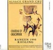 Chateau d'Orschwihr Riesling Rangen, Alsace Grand Cru, France