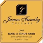 詹姆斯家族黑皮諾桃紅葡萄酒(James Family Cellars Pinot Noir Rose, Sonoma County, USA)