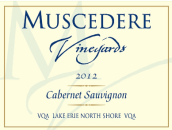 穆謝代雷赤霞珠干紅葡萄酒(Muscedere Vineyards Cabernet Sauvignon, Ontario, Canada)