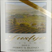 嘉林酒莊佩里混釀紅葡萄酒(Juslyn Vineyards Perry’s Blend, Spring Mountain District, USA)