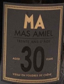 阿美尔酒庄30年甜红葡萄酒(Mas Amiel 30 Ans d'Age, Maury, France)