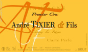 蒂克西埃父子珍珠標極干型香檳(Champagne Andre Tixier & Fils Chardonnay Carte Perle Brut, Champagne, France)