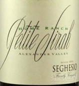 喜格士家鄉(xiāng)園小西拉干紅葡萄酒(Seghesio Family Vineyards Home Ranch Petite Sirah, Alexander Valley, USA)