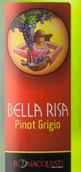 伯納奎第貝拉麗莎灰皮諾干白葡萄酒(Bonacquisti Wine Company Bella Risa Pinot Grigio, Colorado, USA)