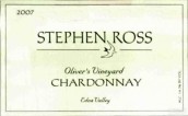 斯蒂芬羅斯奧利弗斯園霞多麗白葡萄酒(Stephen Ross Oliver's Vineyard Chardonnay, Edna Valley, USA)