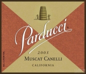 帕爾杜奇白麝香干白葡萄酒(Parducci Muscat Canelli, California, USA)