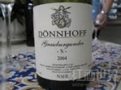 杜荷夫S灰皮诺干白葡萄酒(QbA)(Weingut Donnhoff Grauburgunder S QbA Trocken, Nahe, Germany)