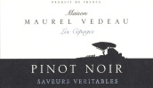 毛雷爾·威多酒莊黑皮諾干紅葡萄酒(Maurel Vedeau Pinot Noir, Vin de Pays d'Oc Les Cepages)