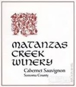 馬坦薩斯溪赤霞珠干紅葡萄酒(Matanzas Creek Cabernet Sauvignon, Sonoma County, USA)