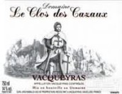 Domaine le Clos des Cazaux Vacqueyras Cuvee des Templiers, Rhone, France