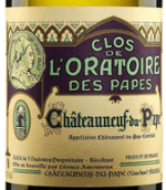 奧拉托利酒莊佩普教皇新堡白葡萄酒(Ogier Caves des Papes Clos de l'Oratoire Chateauneuf-du-Pape Blanc, Rhone, France)