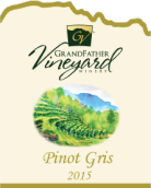 祖父酒莊灰皮諾干白葡萄酒(Grandfather Vineyard & Winery Pinot Gris, North Carolina, USA)