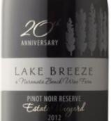 湖風(fēng)酒莊20周年紀(jì)念黑皮諾干紅葡萄酒(Lake Breeze 20th Anniversary Pinot Noir, Okanagan Valley, Canada)