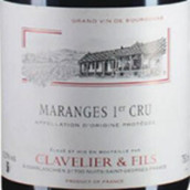 克拉韋里爾父子酒莊（馬朗日一級(jí)園）紅葡萄酒(Bourgogne Clavelier & Fils Maranges 1er Cru, Cote de Beaune, France)