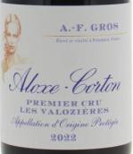AF格羅酒莊瓦羅澤（阿羅克斯-科爾登一級園）紅葡萄酒(Domaine A.F. Gros Les Valozieres, Aloxe-Corton Premier Cru, France)