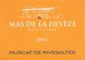 迪維茨酒莊里韋薩特麝香天然甜白葡萄酒(Mas de la Deveze Muscat de Rivesaltes, Languedoc-Roussillon, France)