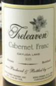 特萊文品麗珠干紅葡萄酒(King Ferry Winery Treleaven Cabernet Franc, New York, USA)