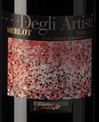 里奧納多酒莊藝術(shù)家梅洛紅葡萄酒(Leonardo Da Vinci Merlot Degli Artisti Toscana IGT, Tuscany, Italy)