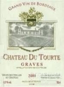 圖爾特酒莊紅葡萄酒(Chateau du Tourte, Graves, France)