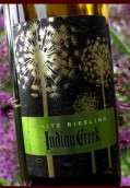 印第安溪白雷司令干白葡萄酒(Indian Creek Winery White Riesling, Snake River, USA)