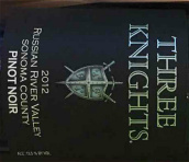 三騎士酒莊黑皮諾紅葡萄酒(Three Knights Pinot Noir, Russian River Valley, USA)