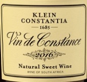 克萊因酒莊康斯坦天然甜白葡萄酒(Klein Constantia Vin de Constance Natural Sweet Wine, Constantia, South Africa)