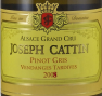 約瑟夫卡丁晚收灰皮諾甜白葡萄酒(Joseph Cattin Pinot Gris Vendanges Tardives, Alsace, France)