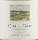 魅爾斯堡酒莊瓊瑤漿白葡萄酒(Quails' Gate Gewurztraminer, Okanagan Valley, Canada)