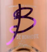 邦豪斯特桃紅起泡酒(Chateau de Bonhoste Cremant de Bordeaux 'B de Bonhoste' Rose Brut, Bordeaux, France)