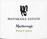 馬塔卡納酒莊灰皮諾白葡萄酒(Matakana Estate Pinot Gris, Auckland, New Zealand)