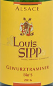 路易·斯普酒莊瓊瑤漿白葡萄酒(Louis Sipp Gewurztraminer, Alsace, France)