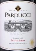 帕爾杜奇酒莊小地塊小西拉紅葡萄酒(Parducci Small Lot Petite Sirah, Mendocino County, USA)