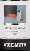 沃爾穆特酒莊黃穆斯卡特拉白葡萄酒(Wohlmuth Gelber Muskateller, Sudsteiermark, Austria)