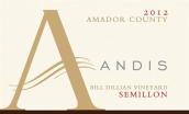 安迪斯比尔迪兰园赛美蓉白葡萄酒(Andis Wines Bill Dillian Vineyard Semillon, Amador County, USA)