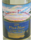 方丹酒莊白皮諾干白葡萄酒(Chateau Fontaine Pinot Blanc, Michigan, USA)