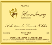 鴻布列什酒莊翰伯格園灰皮諾粒選貴腐甜白葡萄酒(Domaine Zind-Humbrecht Pinot Gris Heimbourg Turckheim Selection de Grains Nobles, Alsace, France)