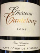 甘得露酒莊紅葡萄酒(Chateau Canteloup, Bordeaux, France)