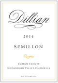 狄里安酒莊賽美蓉干白葡萄酒(Dillian Wines Semillon, Shenandoah Valley, USA)