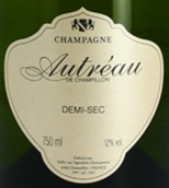 奧特羅半干型香檳(Autreau de Champillon Demi-Sec, Champagne, France)