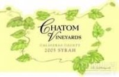 Chatom Vineyards Syrah, Calaveras County, USA